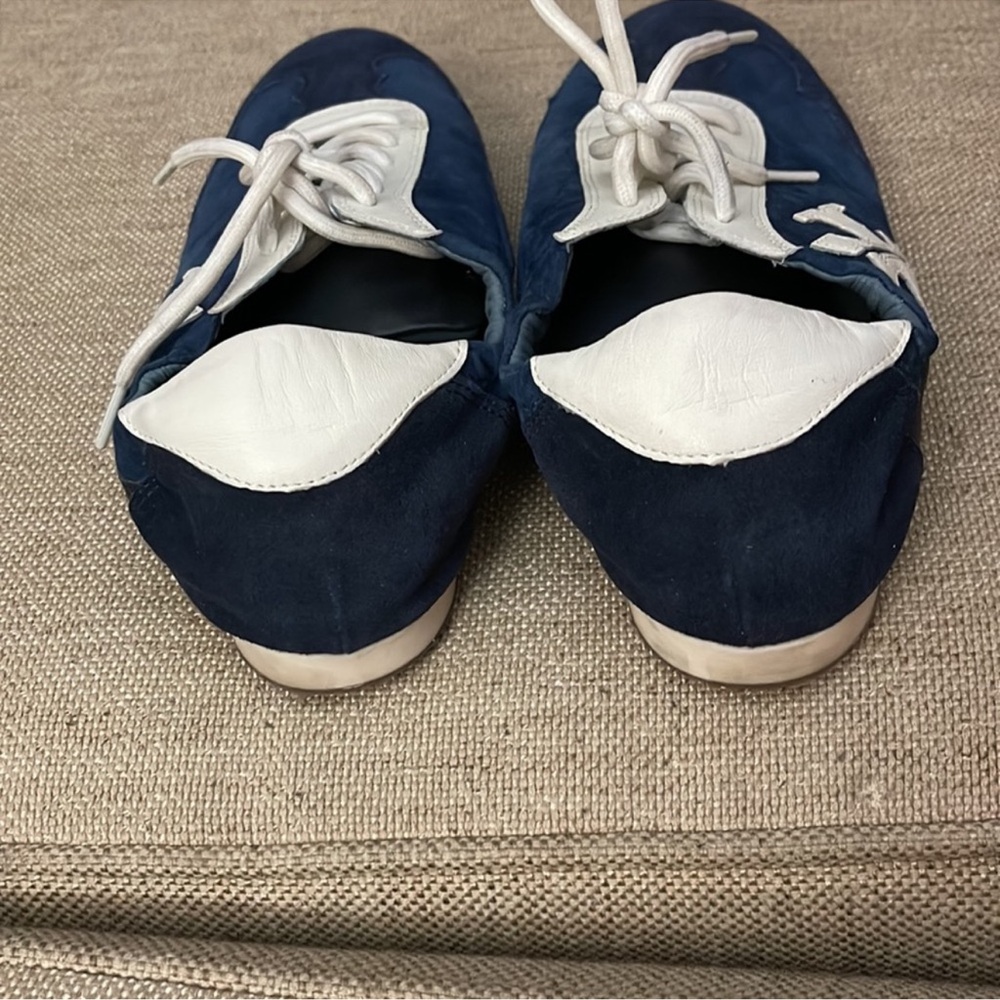 Tory Burch Blue and White Athletic Shoes - Picture 8 of 8